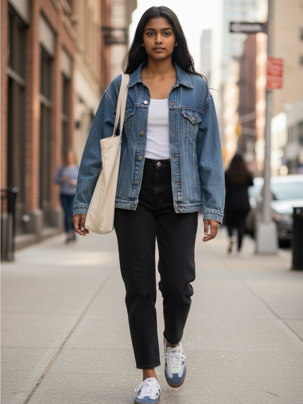 Hott!!!!Adidas Denim-Low-Top Sneakers - Picture 5 of 13